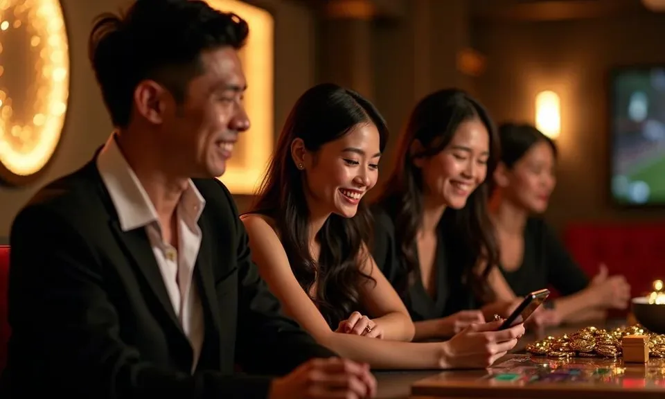 Mobile casino lobby
